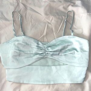 F21 top with cutout